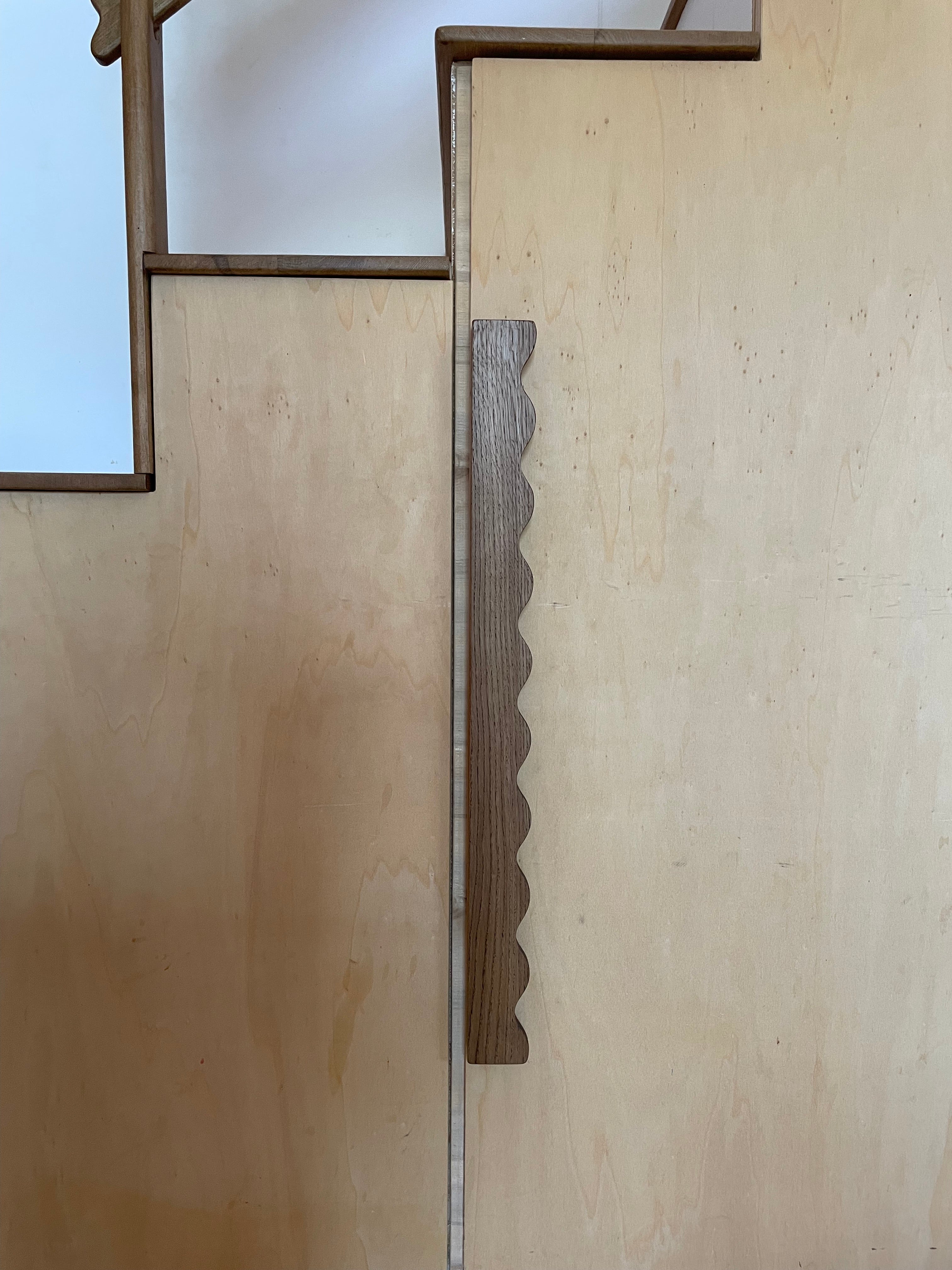 Poignée 64 cm - Moyennes Vagues - Chocolate