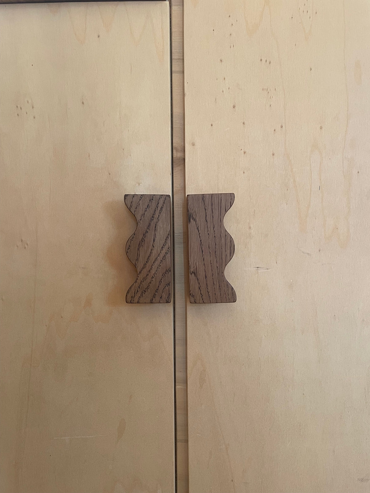 Poignée 11 cm - Petites Vagues - Chocolate