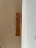 Poignée 22 cm - Petites Vagues - Ice Brown