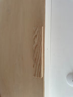 Poignée en frêne 26 cm - Petites Vagues - Pure