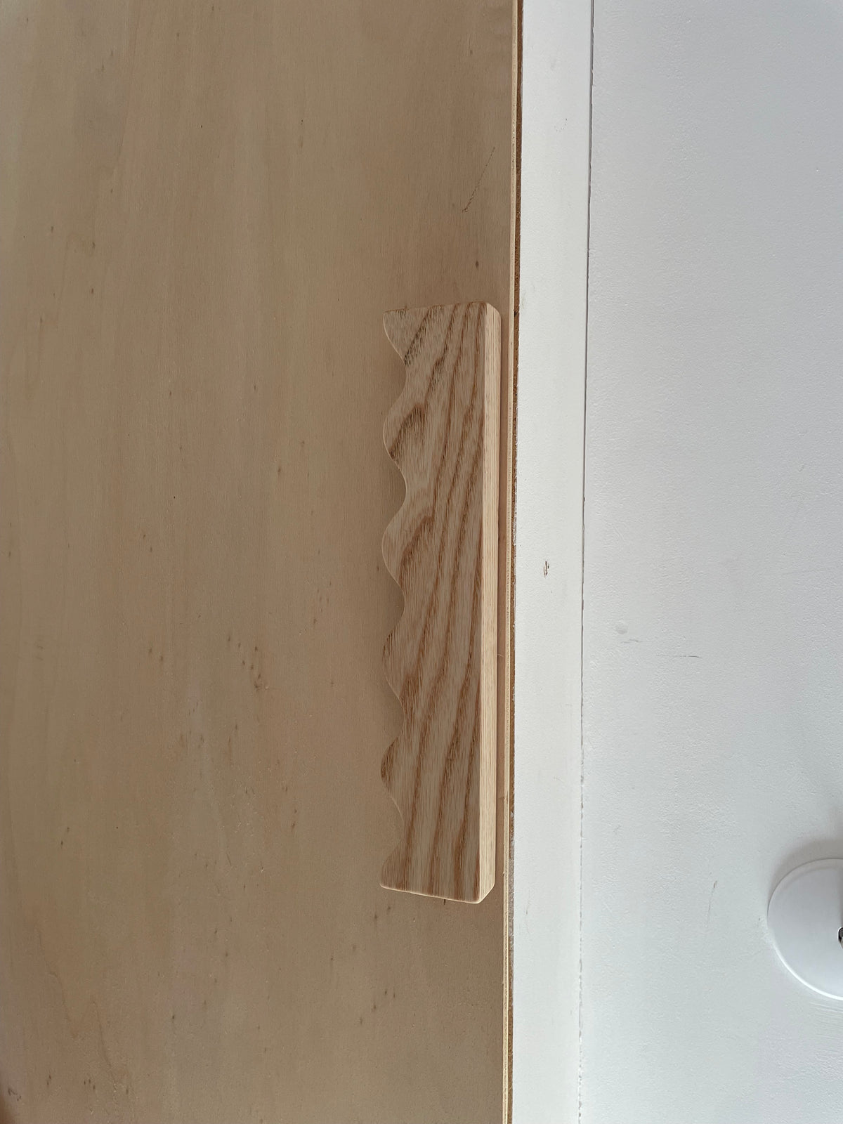 Poignée en frêne 26 cm - Petites Vagues - Pure