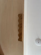 Poignée 28 cm - Petites Vagues - Castle Brown